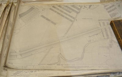 Lot 880 - The Ordnance Survey of Leeds, 1890, 10.56 ft to 1 mile, on 44 large sheets