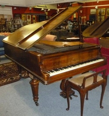 Lot 966 - Erard, late 19th century: a 6' rosewood cased grand piano, raised on turned and fluted tapering...