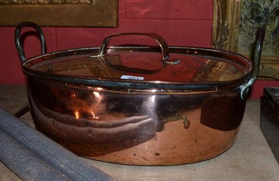 Lot 983 - Copper pan