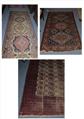 Lot 1056 - Three assorted Persian rugs