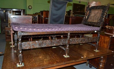 Lot 1095 - Cane day bed