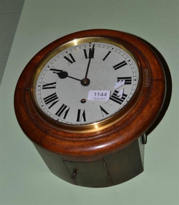 Lot 1144 - An 8-inch wall timepiece