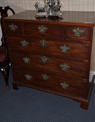 Lot 1172 - An 18th century chest of drawers, six drawers