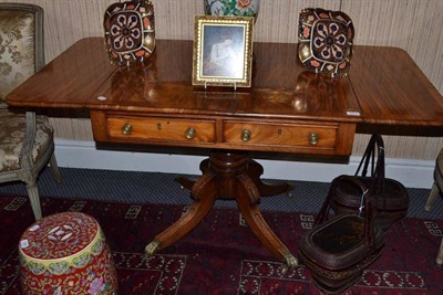 Lot 1174 - A Regency mahogany sofa table