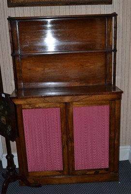 Lot 1189 - A rosewood chiffonier