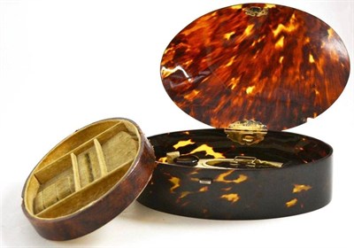 Lot 325 - An Edward VII Silver Gilt Mounted Tortoiseshell Vanity Box, with lift-out tray and assorted...