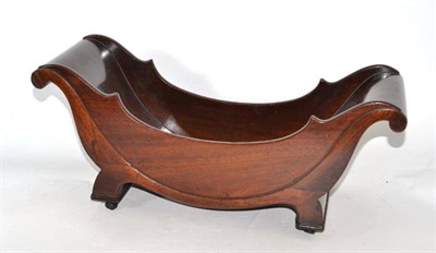 Lot 362 - A Mahogany Cheese Coaster