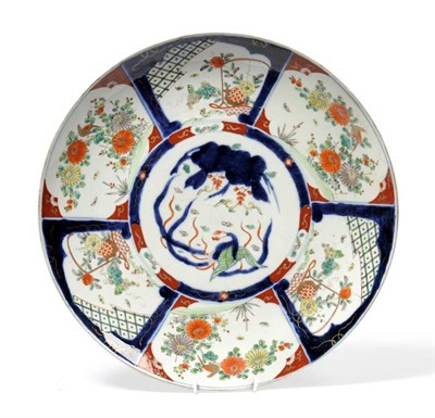 Lot 394 - A Late 19th Century Japanese Imari Charger, 46cm diameter