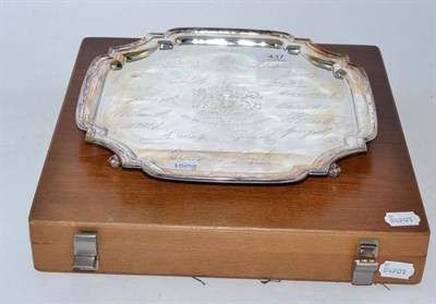 Lot 437 - ;The Sovereign's Salver;, limited edition no.623/2000, designed by Annigoni, Sheffield 1977,...