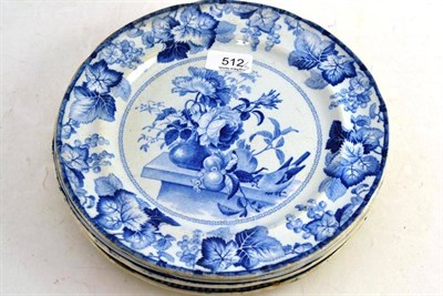 Lot 512 - A Pair of Clews Pearlware Plates; and Three Others (5)