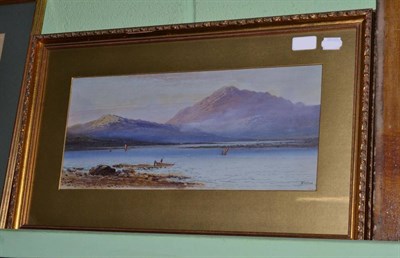 Lot 1067 - William Henry Earp (19th/20th century)  A pair of Scottish loch scenes  Each signed,...