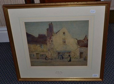 Lot 1114 - Percy Lancaster R.I. (1878- 1909)  ";Village Shop";  Signed, inscribed on the mount,...