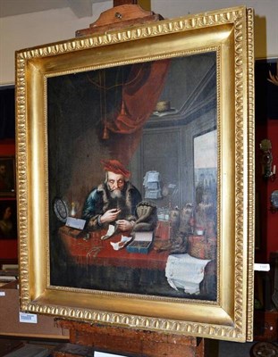 Lot 1166 - Follower of Evert Collier (17th/18th century) Portrait of a gentleman, seated at a desk...