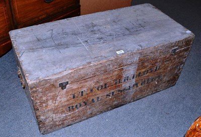 Lot 1344 - An Officer's Camphor Wood Trunk, to Lt Colonel HR Lloyd, Royal Sussex Regiment; and A Quantity...