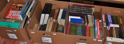 Lot 1442 - A Quantity of Books, on European history, topography and sporting (eight boxes)  Ex. Renishaw Hall