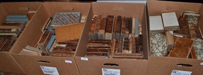 Lot 1446 - A Quantity of Leather Bound Books (a.f) (six boxes)  Ex. Renishaw Hall