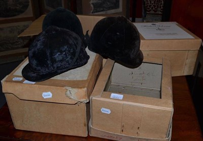 Lot 1453 - A Quantity of Various Hats, including an opera hat, two brown trilby hats, panama hat, Royal...