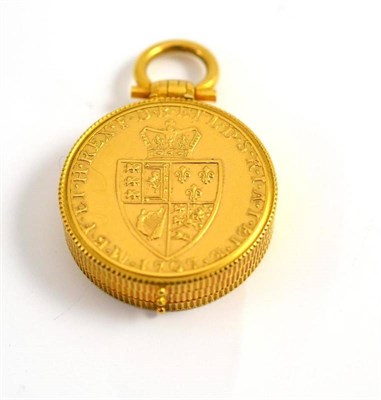 Lot 36 - A coin locket