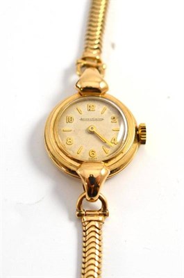 Lot 411 - A lady's Jaeger le Coultre wristwatch