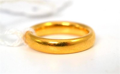 Lot 416 - 22ct gold ring