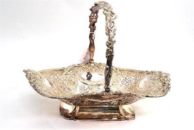 Lot 486 - Silver cake basket, Sheffield 1891