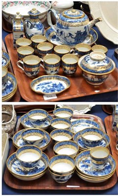 Lot 516 - An 18th century Chinese porcelain part tea and coffee service