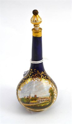 Lot 547 - Chamberlain's scent bottle and stopper, height (including stopper) 16cm