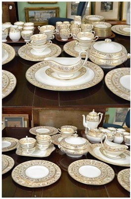 Lot 590 - Wedgwood Florentine pattern tea and dinner wares