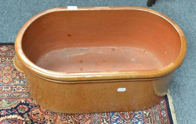 Lot 737 - Doulton salt glazed foot bath