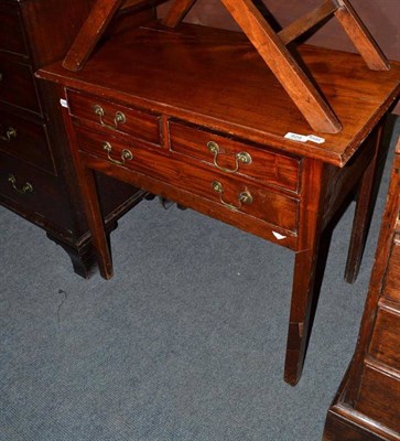 Lot 828 - Georgian style side table