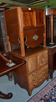 Lot 922 - Two mahogany bedside commodes (alterations)