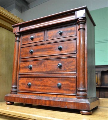 Lot 933 - Victorian miniature chest, width 50cm