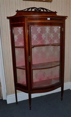 Lot 1337 - Edwardian mahogany and satinwood banded cabinet width 105cm