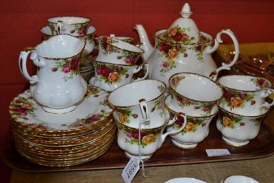 Lot 1597 - Royal Albert 'Old Country Roses' tea set