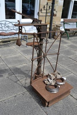 Lot 1649 - Weighing scales by James Gibb & Co Ltd. Engineers, London