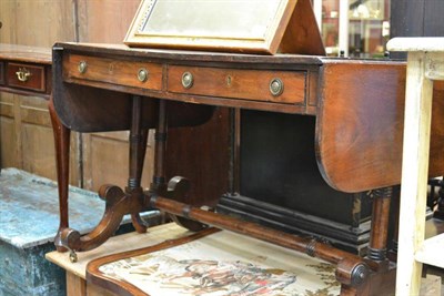 Lot 1693 - A Regency mahogany sofa table, width 109cm