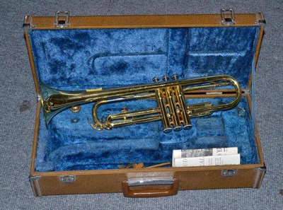 Lot 206 - A Yamaha brass trumpet, in case