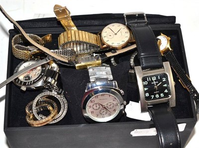 Lot 288 - Ten lady's and gentleman's wristwatches