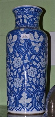 Lot 330 - Chinese blue and white vase