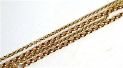 Lot 363 - Two unmarked chains