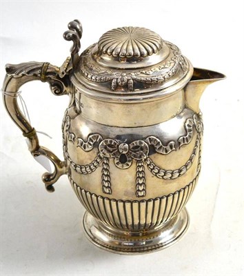 Lot 322 - Victorian silver jug, Sheffield Assay 1883