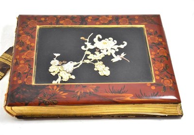 Lot 374 - Japanese Shibayama photograph album