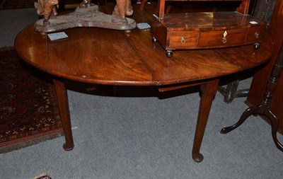 Lot 715 - 18th century mahogany table