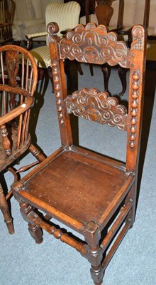 Lot 755 - Oak Yorkshire chair