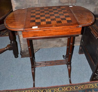 Lot 813 - Regency backgammon table