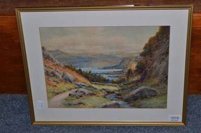 Lot 1015 - Harry Sticks (1867-1938) River landscape, signed watercolour, 26.2cm by 36.4cm