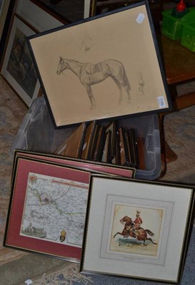 Lot 1158 - Orlando Norie (1832 -1901) ";5th Princess Charlotte of Wales's Dragoon Guards"; signed,...