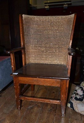 Lot 1295 - Child's Orkney armchair