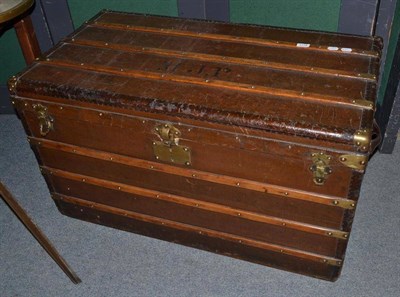 Lot 1318 - Goyard cabin trunk