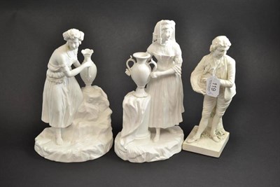 Lot 119 - The Ian Alistair Robertson Collection of Minton Figures - Part II (see lots 119 to 137) A pair...
